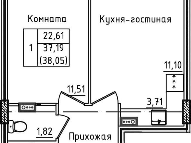 Квартира продажа в Жилой комплекс 