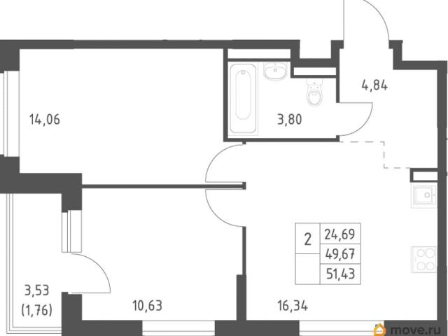 Квартира продажа в Юрлово, Кабардино-Балкарская Республика