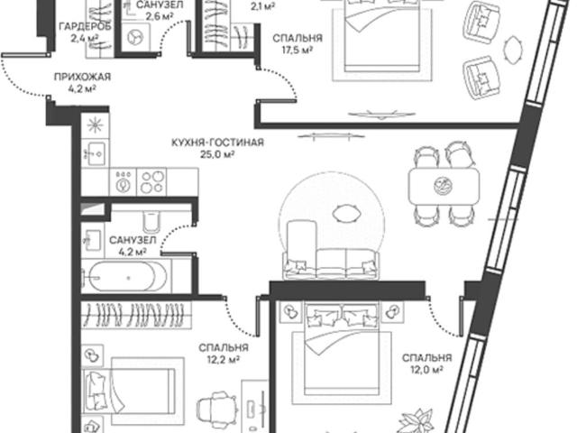 Квартира продажа в район Западное Дегунино, Москва