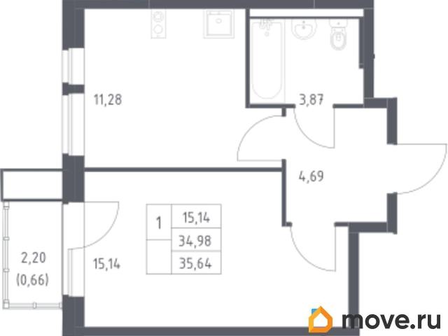 Квартира продажа в Балашиха, Кабардино-Балкарская Республика