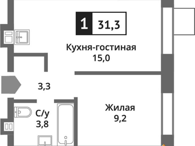 Квартира продажа в Красногорск, Кабардино-Балкарская Республика