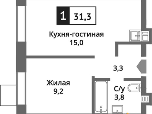 Квартира продажа в Красногорск, Кабардино-Балкарская Республика