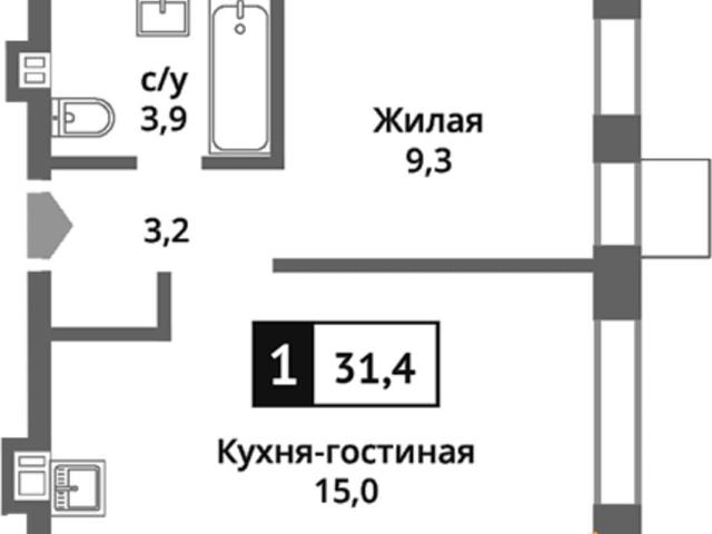 Квартира продажа в Красногорск, Кабардино-Балкарская Республика