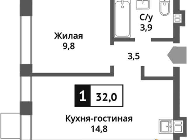 Квартира продажа в Красногорск, Кабардино-Балкарская Республика