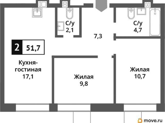 Квартира продажа в Красногорск, Кабардино-Балкарская Республика