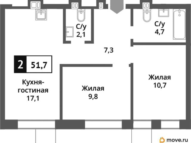 Квартира продажа в Красногорск, Кабардино-Балкарская Республика