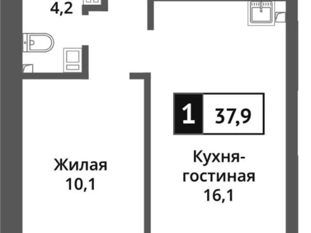 Квартира продажа в Красногорск, Кабардино-Балкарская Республика