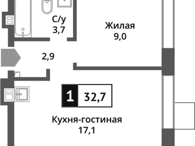 Квартира продажа в Красногорск, Кабардино-Балкарская Республика