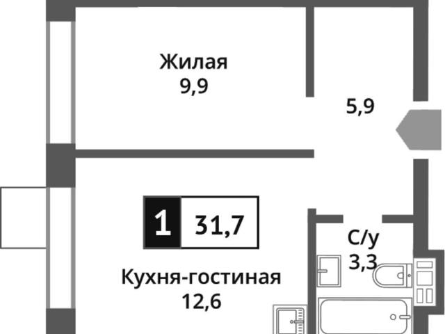 Квартира продажа в Красногорск, Кабардино-Балкарская Республика