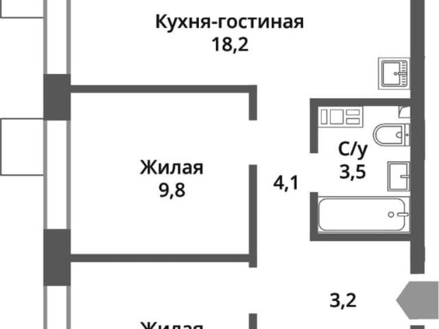 Квартира продажа в Красногорск, Кабардино-Балкарская Республика