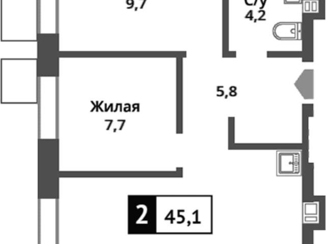 Квартира продажа в Красногорск, Кабардино-Балкарская Республика