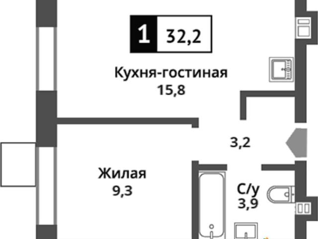 Квартира продажа в Красногорск, Кабардино-Балкарская Республика