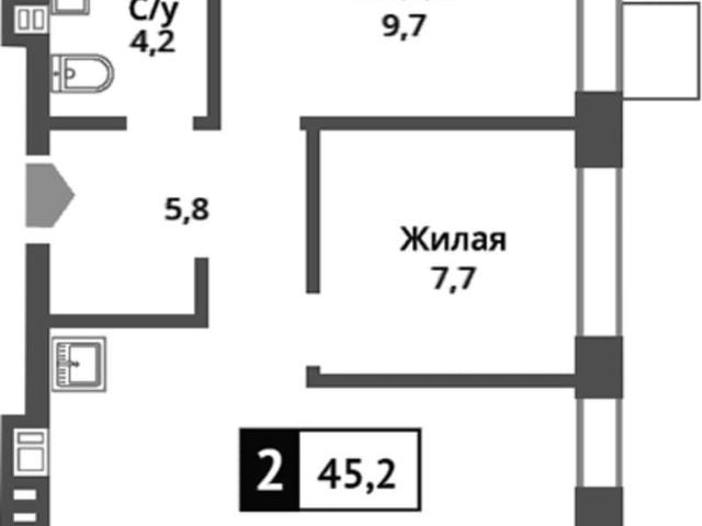 Квартира продажа в Красногорск, Кабардино-Балкарская Республика