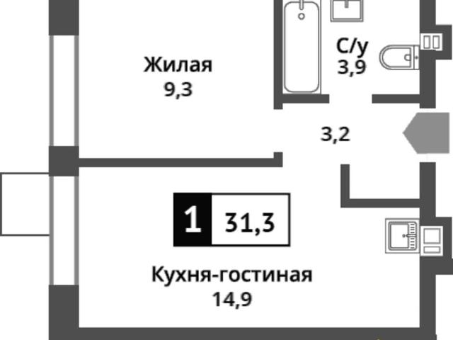 Квартира продажа в Красногорск, Кабардино-Балкарская Республика