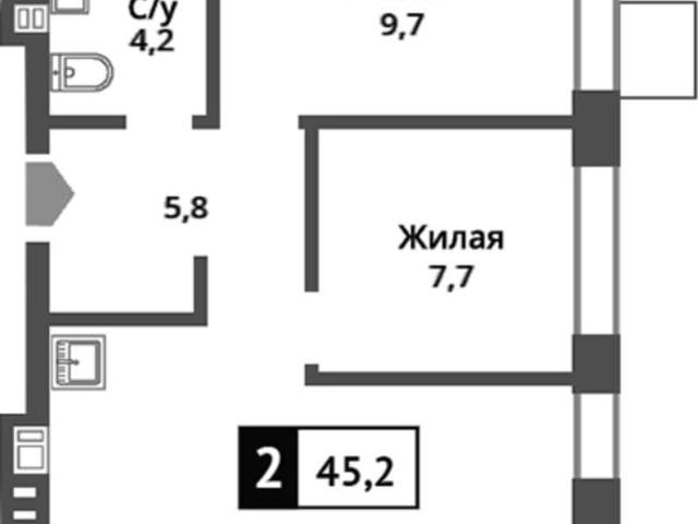 Квартира продажа в Красногорск, Кабардино-Балкарская Республика