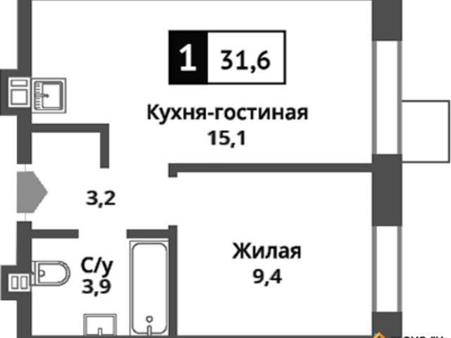 Квартира продажа в Красногорск, Кабардино-Балкарская Республика