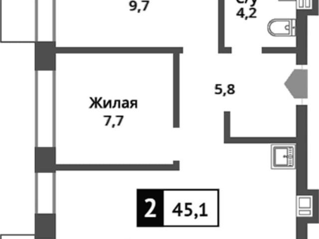 Квартира продажа в Красногорск, Кабардино-Балкарская Республика