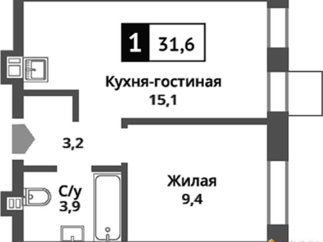 Квартира продажа в Красногорск, Кабардино-Балкарская Республика