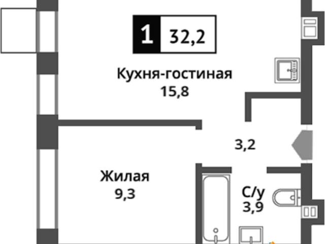 Квартира продажа в Красногорск, Кабардино-Балкарская Республика