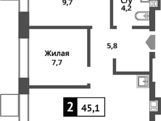 Квартира продажа в Красногорск, Кабардино-Балкарская Республика