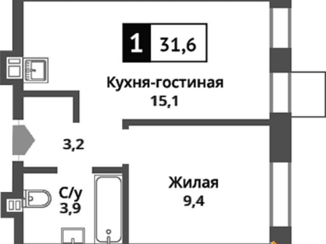 Квартира продажа в Красногорск, Кабардино-Балкарская Республика
