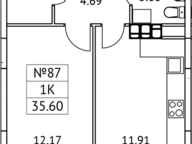 Квартира продажа в микрорайон Птицефабрика, Томилино
