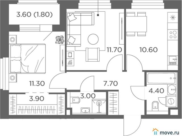 Квартира продажа в Кабардино-Балкарская Республика