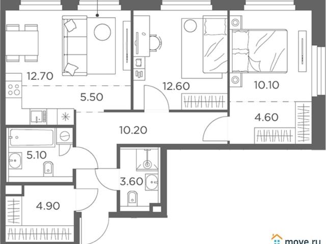 Квартира продажа в Кабардино-Балкарская Республика