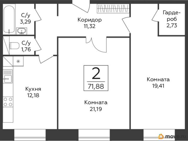 Квартира продажа в Подольск, Кабардино-Балкарская Республика