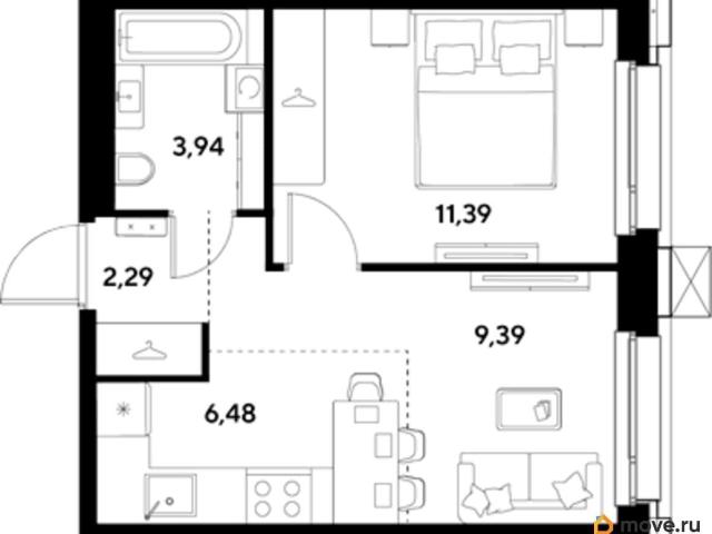 Квартира продажа в 6-й микрорайон, Реутов