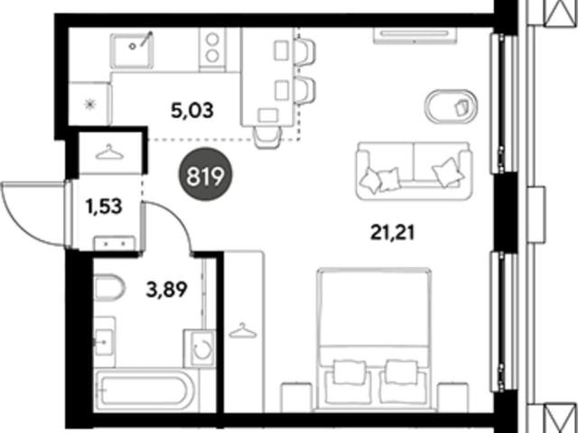 Квартира продажа в 6-й микрорайон, Реутов