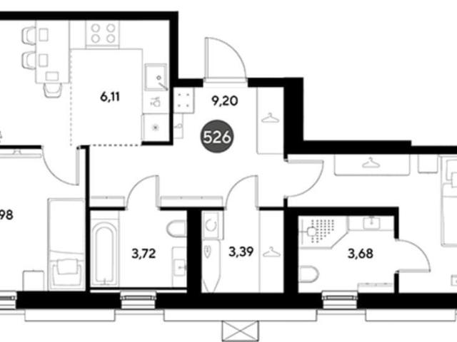 Квартира продажа в 6-й микрорайон, Реутов