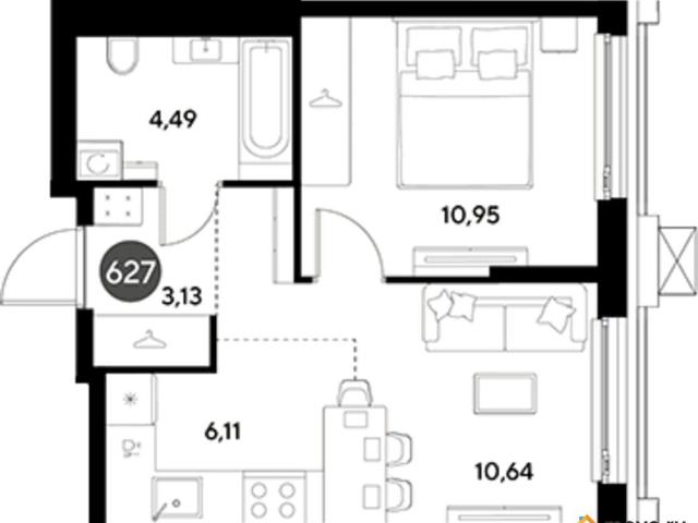 Квартира продажа в 6-й микрорайон, Реутов