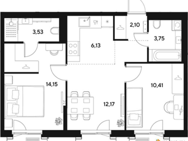 Квартира продажа в Реутов, Кабардино-Балкарская Республика