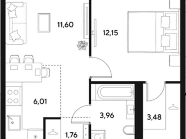 Квартира продажа в 6-й микрорайон, Реутов