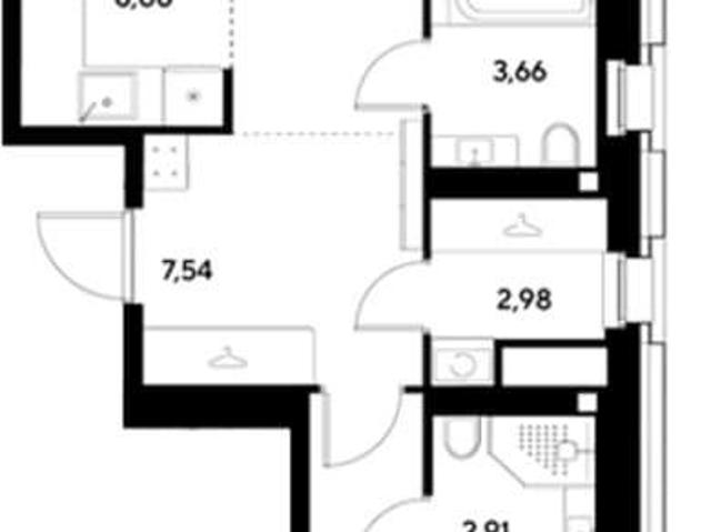 Квартира продажа в 6-й микрорайон, Реутов
