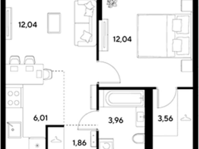 Квартира продажа в 6-й микрорайон, Реутов