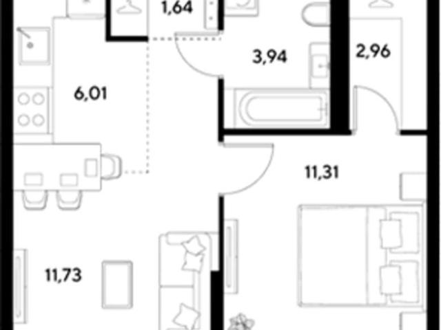 Квартира продажа в 6-й микрорайон, Реутов