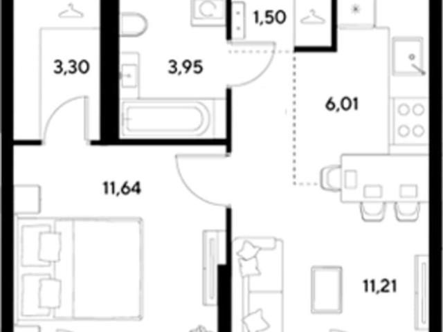 Квартира продажа в 6-й микрорайон, Реутов