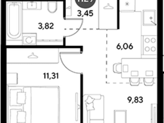 Квартира продажа в 6-й микрорайон, Реутов