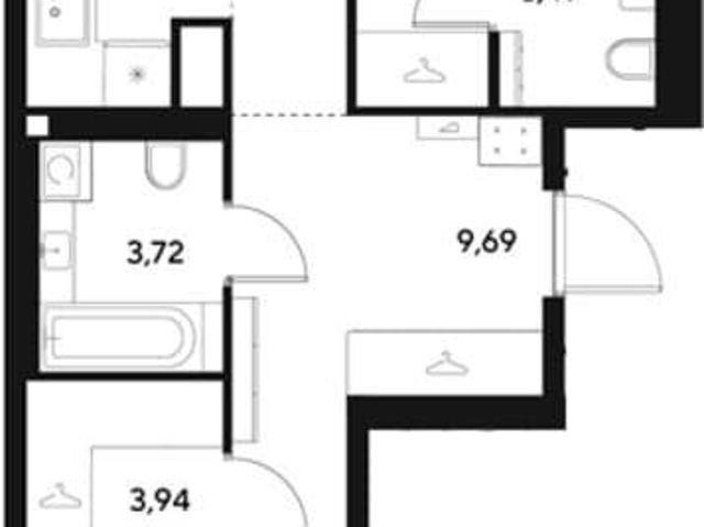 Квартира продажа в 6-й микрорайон, Реутов