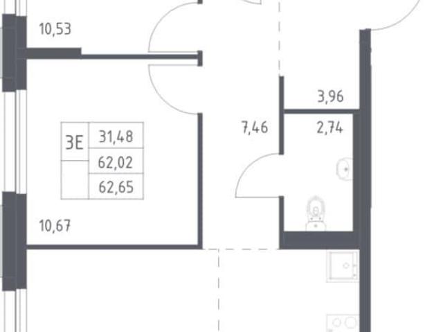 Квартира продажа в квартал 67, район Внуково