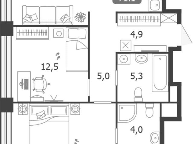 Квартира продажа в Даниловский, Москва