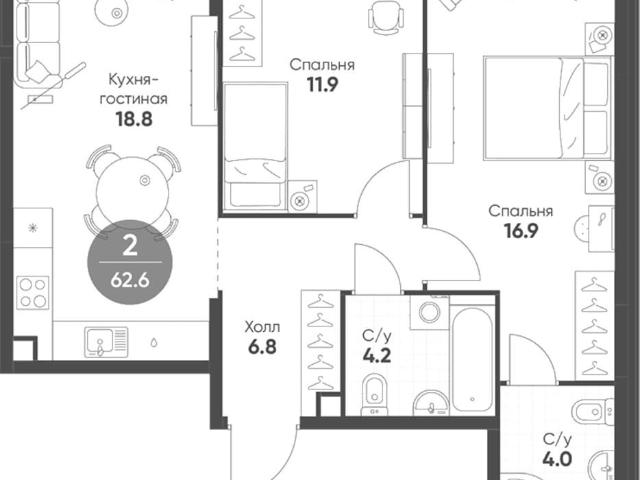 Квартира продажа в Даниловский, Москва