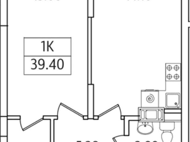 Квартира продажа в Центральный квартал, Сапроново