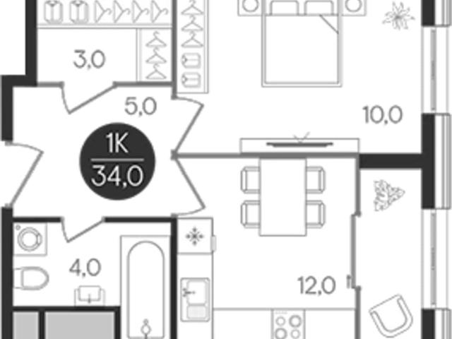 Квартира продажа в Котляково, Москва