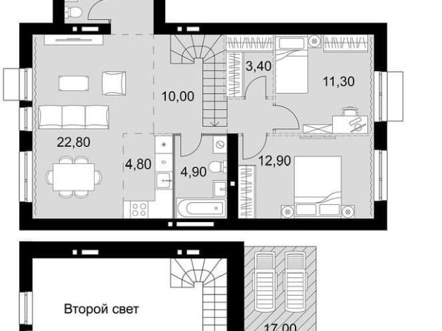 Квартира продажа в Апрелевка, Кабардино-Балкарская Республика