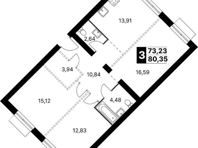 Квартира продажа в Апрелевка, Кабардино-Балкарская Республика