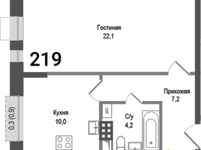 Квартира продажа в Пушкинский Р-н, Кабардино-Балкарская Республика