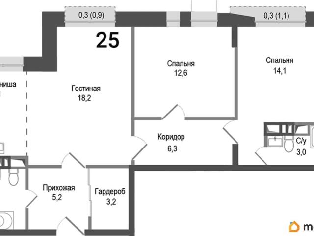 Квартира продажа в Пушкинский Р-н, Кабардино-Балкарская Республика